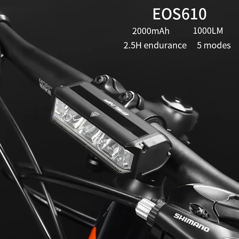 3250 Lumen Rechargeable Bicycle Headlight Waterproof LED Front Light 6