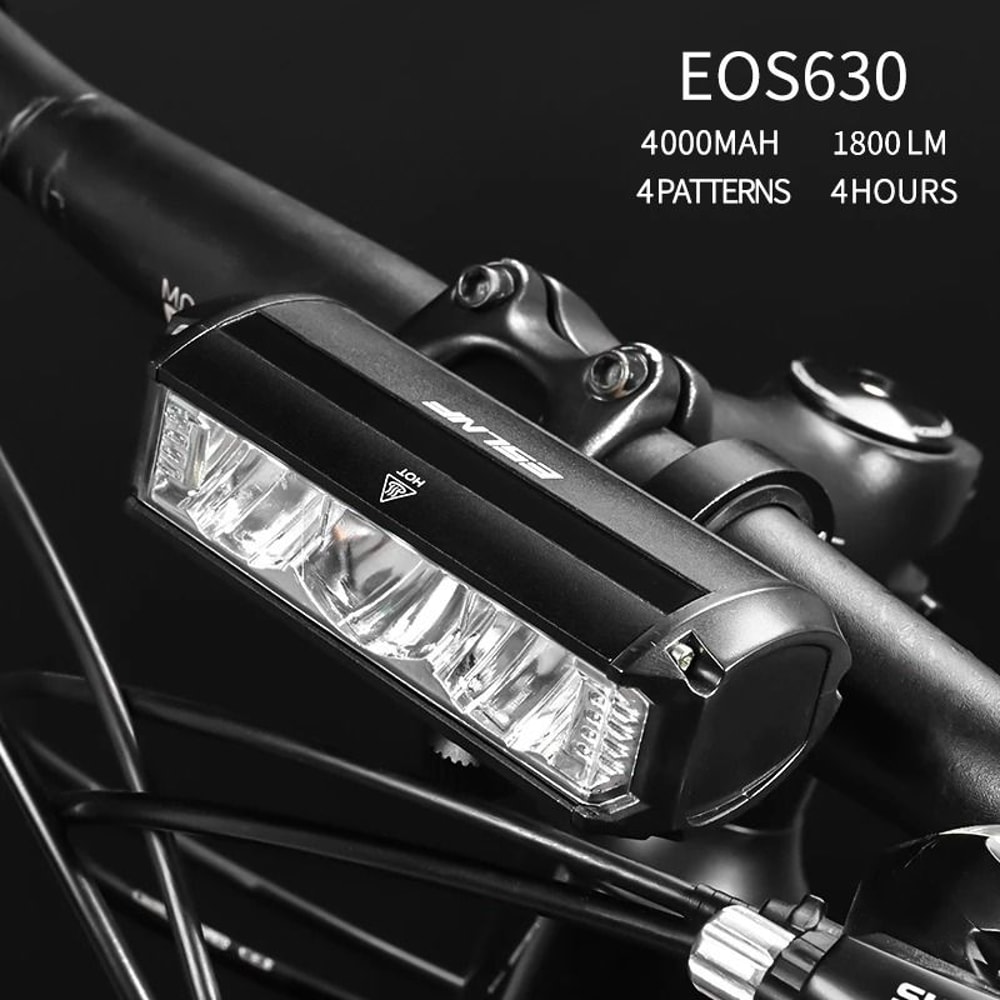 3250 Lumen Rechargeable Bicycle Headlight Waterproof LED Front Light 8