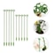 Flower Shape Plant Support Stakes Anti Lodging Garden Support Rod Set Of 10 4