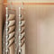 Multi Layer Pants Hanger Non Slip Folding Closet Organizer With Clips 1