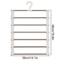 Multi Layer Pants Hanger Non Slip Folding Closet Organizer With Clips 4