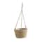 Handwoven Hanging Basket Planter Twine Woven Rattan Style Orchid Pot 6