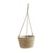 Handwoven Hanging Basket Planter Twine Woven Rattan Style Orchid Pot 6
