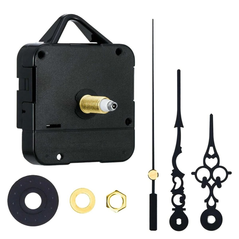 Quartz Wall Clock Movement Replacement Kit DIY Clock Mechanism With Hands 0