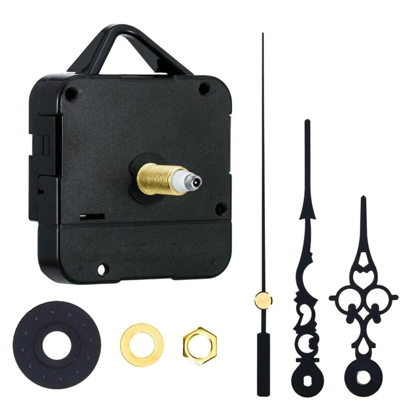 Quartz Wall Clock Movement Replacement Kit DIY Clock Mechanism With Hands 0