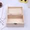 Plain Wooden Storage Box Hinged Craft Gift Box With Latch 2