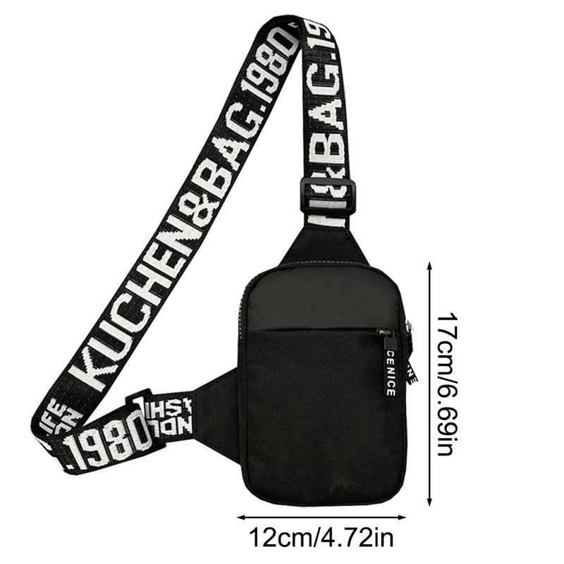 Waterproof Nylon Mini Crossbody Bag Small Sling Shoulder Bag For Men 3