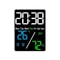 Digital Alarm Clock With Temperature Humidity Date And Dual Alarms LED Display 1
