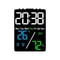 Digital Alarm Clock With Temperature Humidity Date And Dual Alarms LED Display 2