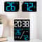 Digital Alarm Clock With Temperature Humidity Date And Dual Alarms LED Display 4