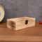 Rectangular Wooden Storage Box Gift Packaging Organizer With Hinged Lid 7
