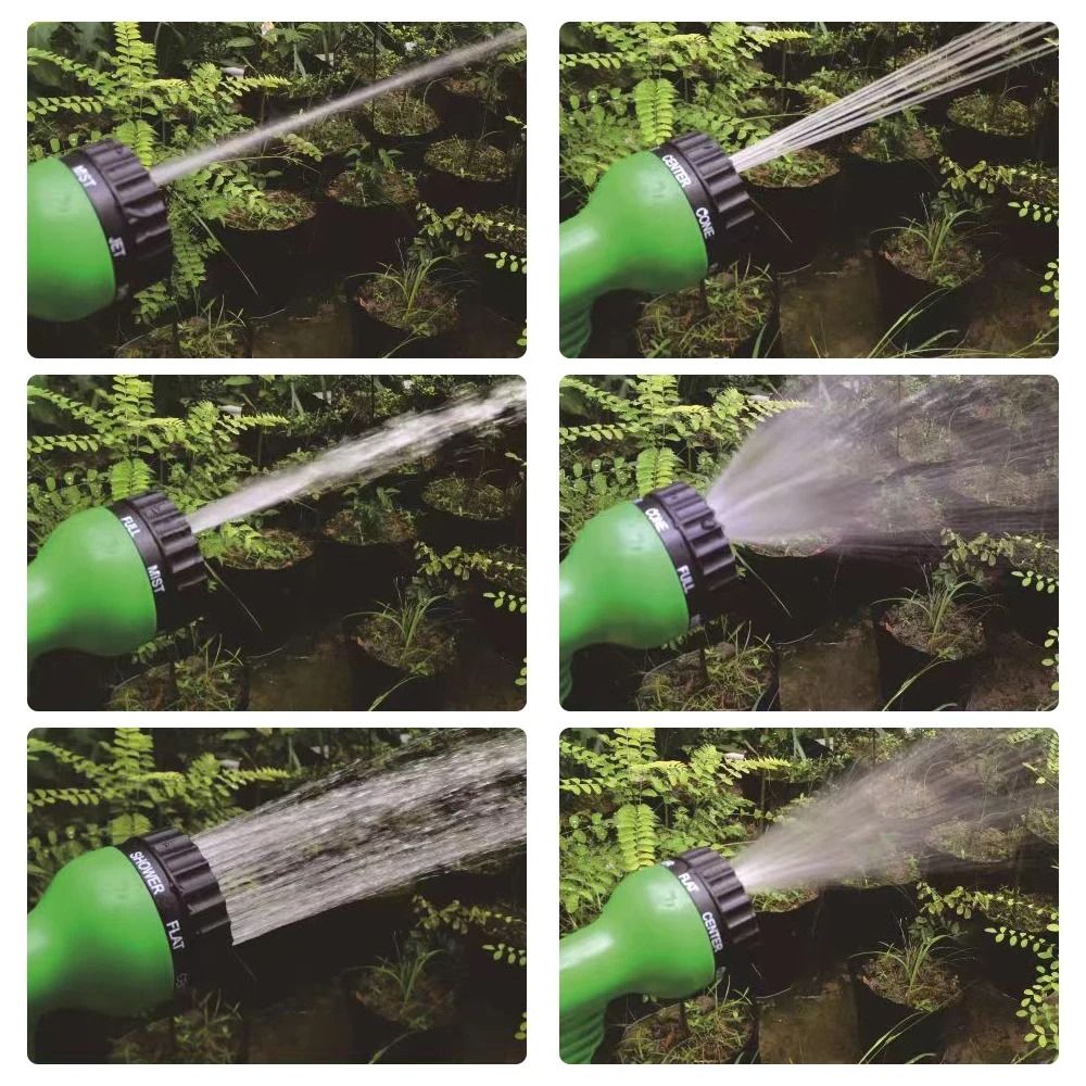 50 Ft Telescopic Garden Hose With High Pressure Spray Gun For Car Wash And Watering 2