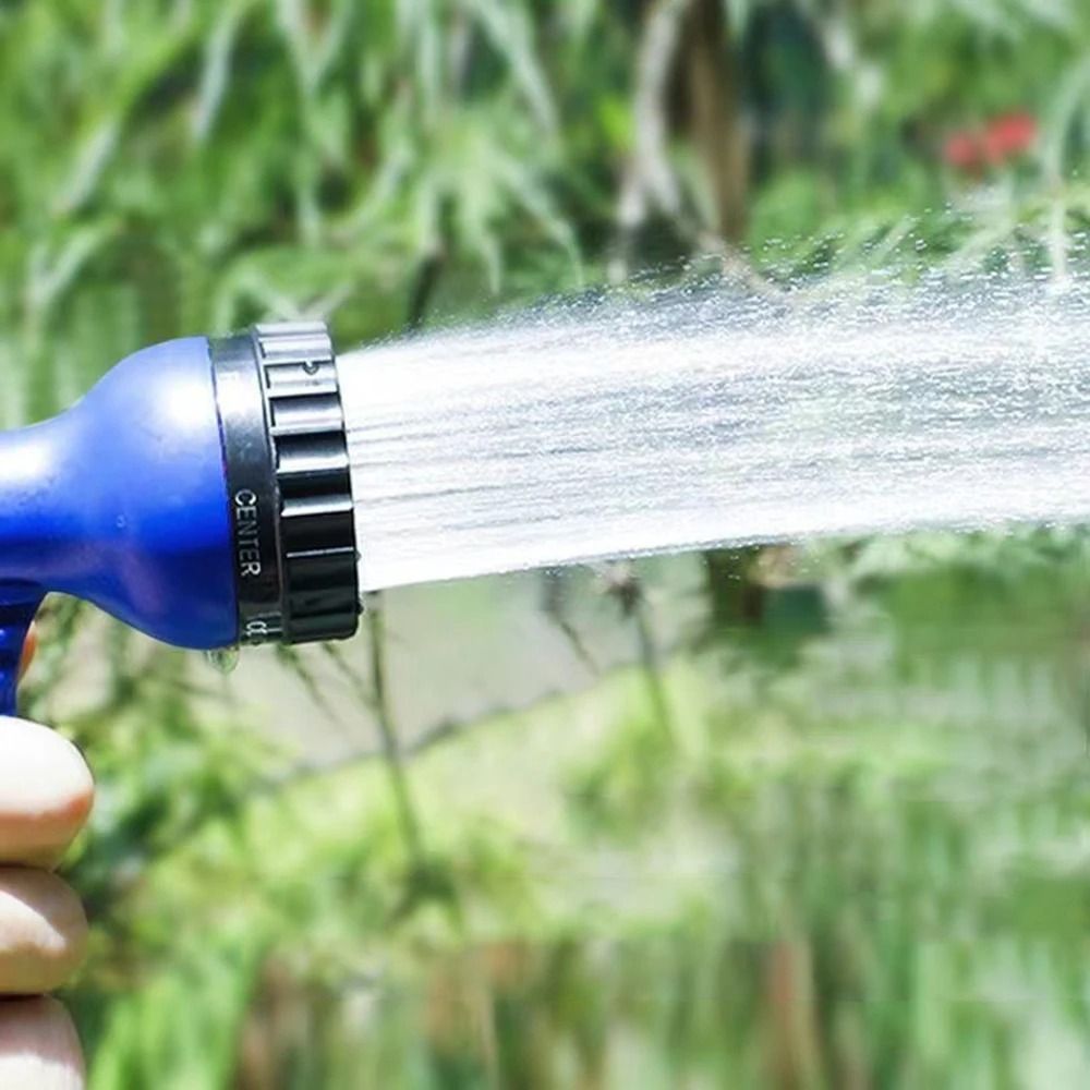 50 Ft Telescopic Garden Hose With High Pressure Spray Gun For Car Wash And Watering 4