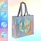 Reusable Silver Gift Tote Bags Party Favor And Shopping Bags Set Of 5 3