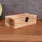 Rectangular Wooden Gift Box Storage Organizer With Hinged Lid And Latch 4