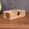 Rectangular Wooden Gift Box Storage Organizer With Hinged Lid And Latch 5