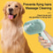 Pet Steam Grooming Brush Spray Dog Deshedding And Detangling Brush 3