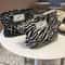 Zebra Print Makeup Bag Large Capacity Cosmetic And Toiletry Storage Pouch 0
