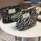 Zebra Print Makeup Bag Large Capacity Cosmetic And Toiletry Storage Pouch 0
