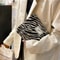 Zebra Print Makeup Bag Large Capacity Cosmetic And Toiletry Storage Pouch 2
