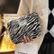 Zebra Print Makeup Bag Large Capacity Cosmetic And Toiletry Storage Pouch 3