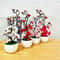 Artificial Plum Blossom Potted Plant Desktop Flower Decor For Home And Office 3