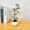 Artificial Plum Blossom Potted Plant Desktop Flower Decor For Home And Office 5