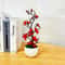 Artificial Plum Blossom Potted Plant Desktop Flower Decor For Home And Office 9