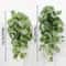 Artificial Hanging Vine Plant Crabapple Leaf Greenery Wall Decor For Home 5