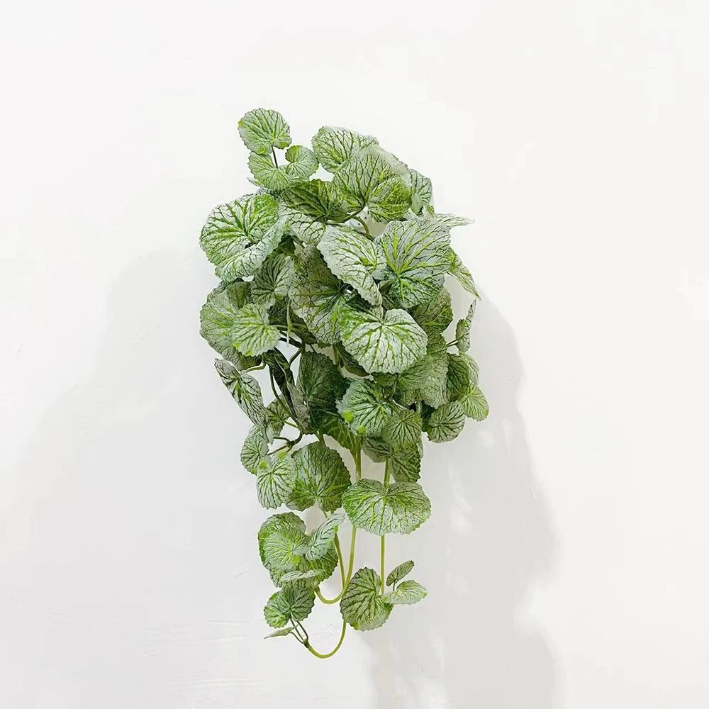 Artificial Hanging Vine Plant Crabapple Leaf Greenery Wall Decor For Home 7