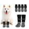 Waterproof Dog Paw Protectors Anti Slip Boots Set Of 4 With Adjustable Straps 0