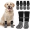 Waterproof Dog Paw Protectors Anti Slip Boots Set Of 4 With Adjustable Straps 1
