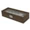 Black Walnut Style Wooden Watch Display Box 6 Slot Storage Case For Watches 6