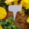 Waterproof Garden Plant Labels White Plastic Writing Tags Set Of 100 0