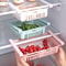 Expandable Refrigerator Storage Basket Drawer Organizer Clip On Fridge Rack 0
