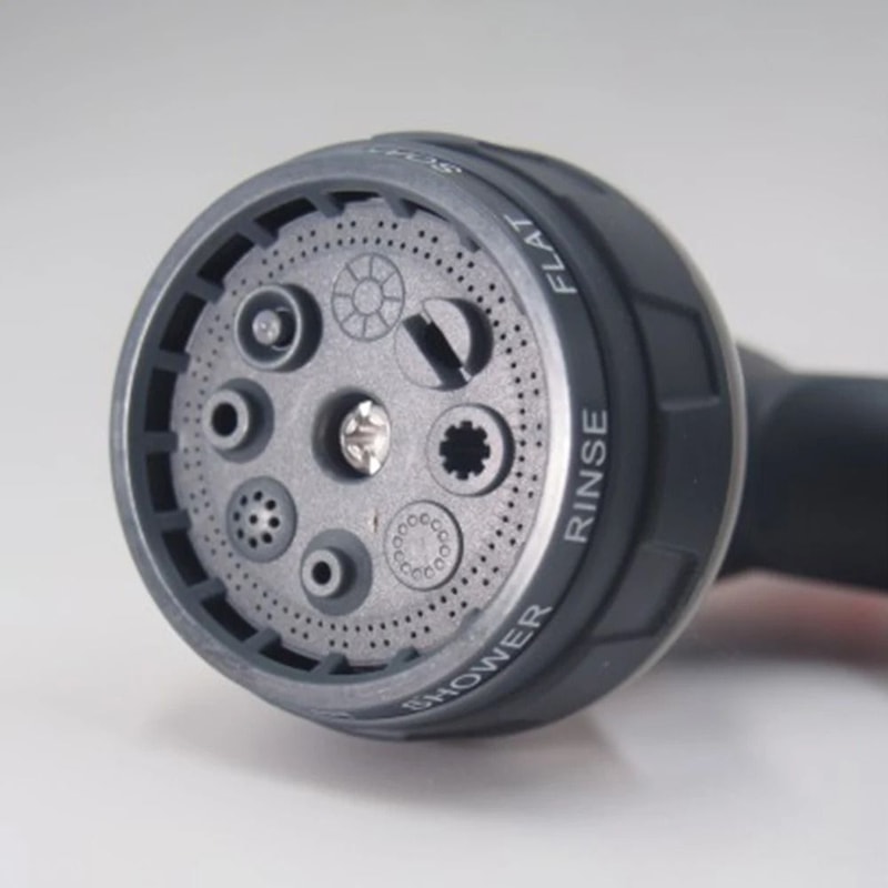 High Pressure Garden Hose Spray Nozzle 8 Pattern Watering And Car Wash Spray Gun 2