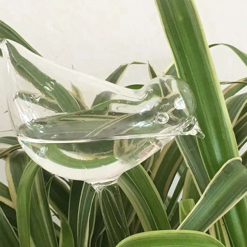 Bird Shaped Self Watering Globe Automatic Plant Drip Watering Tool 4