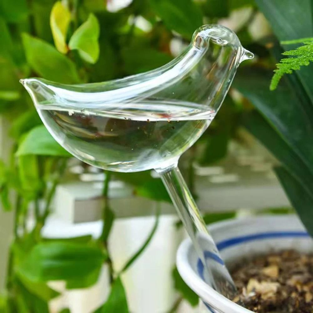 Bird Shaped Self Watering Globe Automatic Plant Drip Watering Tool 5