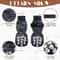 Waterproof Dog Paw Protector Socks With Adjustable Non Slip Grip Set Of 4 1