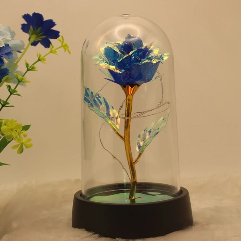 Eternal Rose Flower Gift Creative Simulation Rose For Valentines Day And Birthdays 5