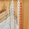 10 Hole Space Saving Clothes Hanger Multi Garment Closet Organizer 2