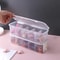 Hair Accessories Storage Box Jewelry Organizer With Lid And Adjustable Compartments 7