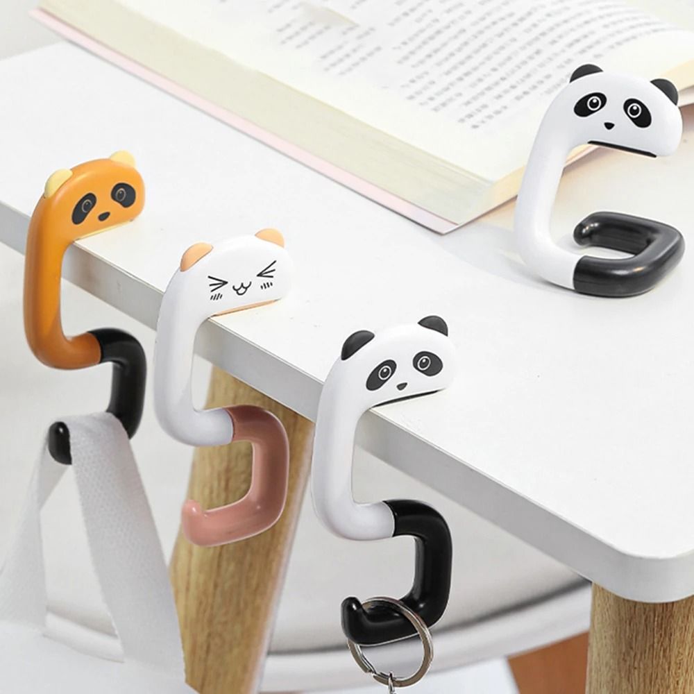 Foldable Handbag Hook Holder Portable Purse And Backpack Hanger For Desk And Table 2