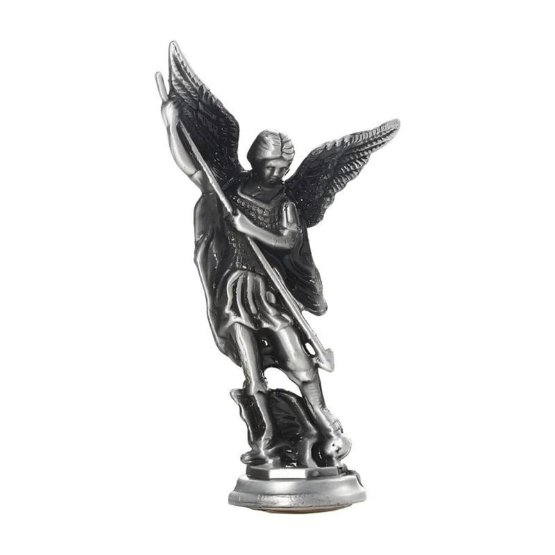 Retro Metal Michael Ornament Decorative Figurine For Home And Office Display 6