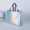 Laser Pattern Non Woven Tote Bag Large Capacity Reusable Shopping And Gift Bag 2