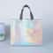 Laser Pattern Non Woven Tote Bag Large Capacity Reusable Shopping And Gift Bag 4