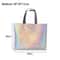 Laser Pattern Non Woven Tote Bag Large Capacity Reusable Shopping And Gift Bag 7