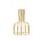 Gold Hollow Iron Vase With Clear Tube Modern Flower Holder For Dried And Artificial Arrangements 6