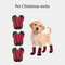 Non Slip Pet Socks Paw Protector Set Of 4 Cotton Dog And Cat Foot Covers With Grip Soles 0