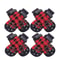 Non Slip Pet Socks Paw Protector Set Of 4 Cotton Dog And Cat Foot Covers With Grip Soles 6